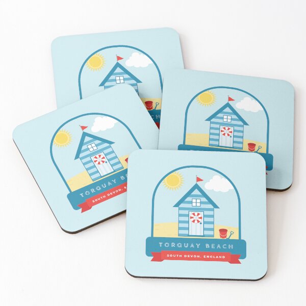 Item preview, Blue Torquay Beach Hut designed and sold by StudioShine.