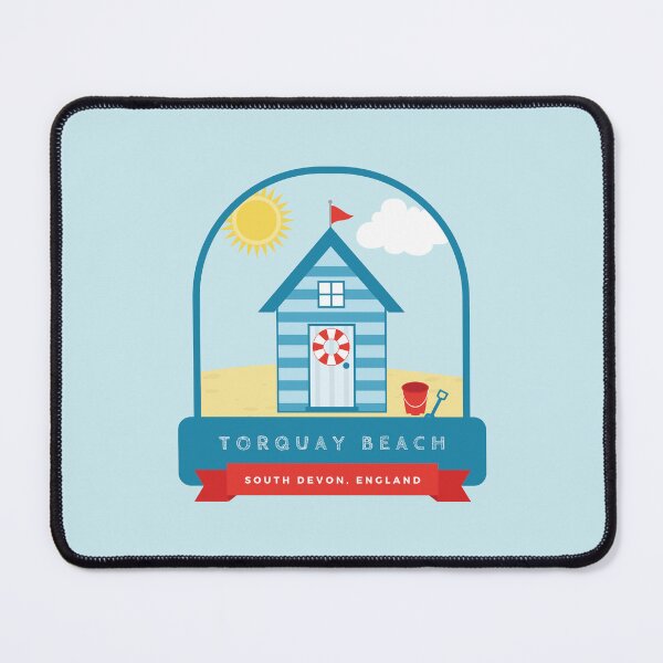 Item preview, Blue Torquay Beach Hut designed and sold by StudioShine.