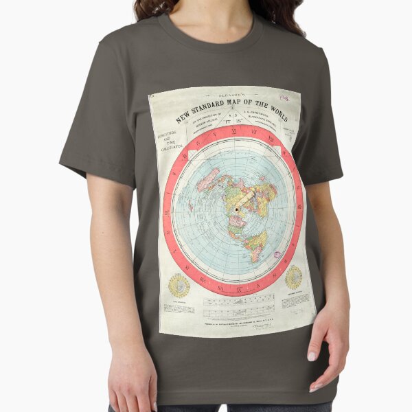 Item preview, Flat Earth - Gleason's Map designed and sold by flatearthtalk.