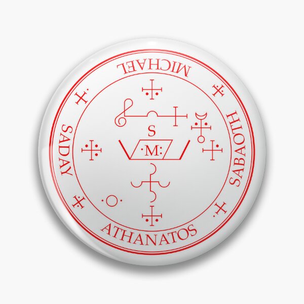 Item preview, Powerful Christian Protection Sigil — Archangel Michael (Red) designed and sold by ComeToJesus.