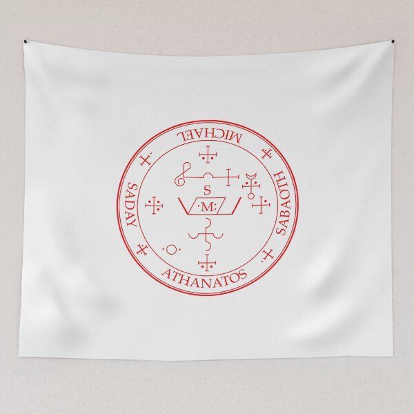 Item preview, Powerful Christian Protection Sigil — Archangel Michael (Red) designed and sold by ComeToJesus.