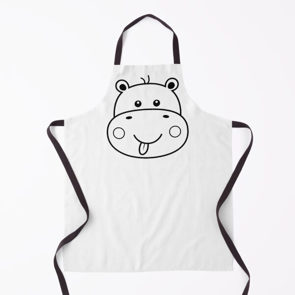 Item preview, Hippo Sticking Out Tongue Cheeky Animal Head designed and sold by samshirts.