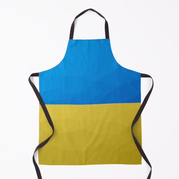 Item preview, Ukraine flag yellow blue geometric pattern mesh designed and sold by PLdesign.