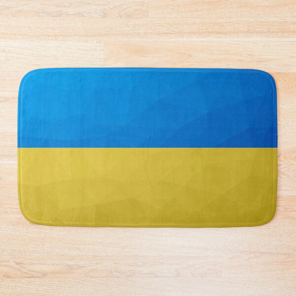 Item preview, Ukraine flag yellow blue geometric pattern mesh designed and sold by PLdesign.