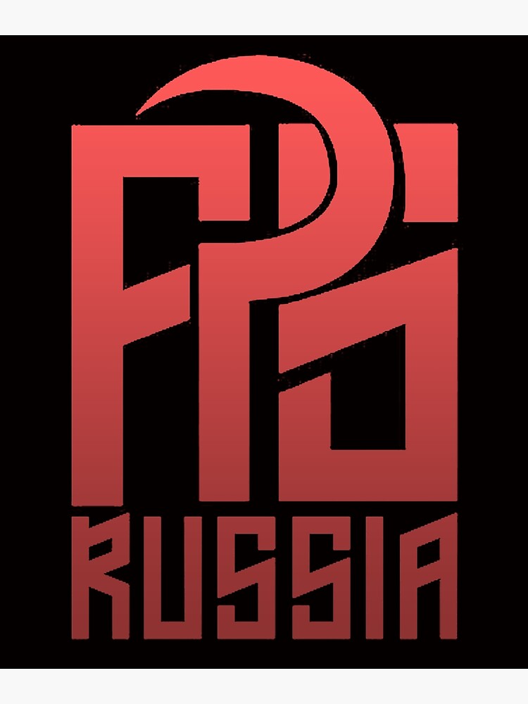 "fpsrussia " Poster for Sale by ARTBAHLOU | Redbubble