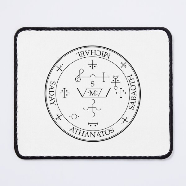 Item preview, Powerful Christian Protection Sigil — Archangel Michael (Black) designed and sold by ComeToJesus.
