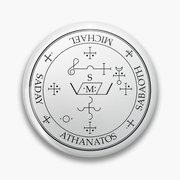 Item preview, Powerful Christian Protection Sigil — Archangel Michael (Black) designed and sold by ComeToJesus.