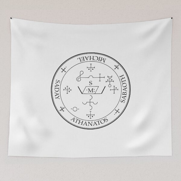 Item preview, Powerful Christian Protection Sigil — Archangel Michael (Black) designed and sold by ComeToJesus.