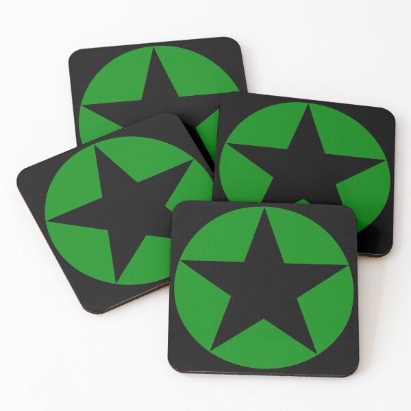 Item preview, Green 5-point star, or pentagram designed and sold by effervescence.