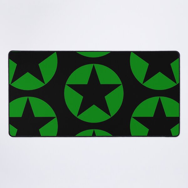 Item preview, Green 5-point star, or pentagram designed and sold by effervescence.