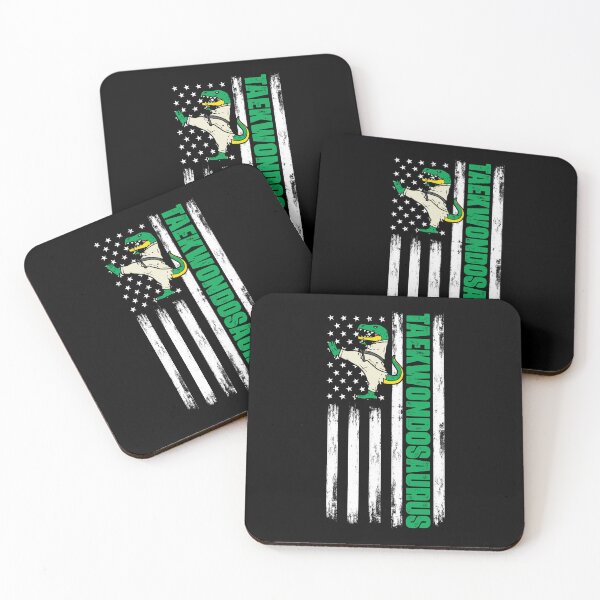 Item preview, American Flag Patriotic Taekwondo For A Trex Dinosaur Lover designed and sold by Nessshirts.