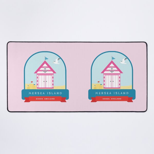 Item preview, Pink Mersea Island Beach Hut designed and sold by StudioShine.