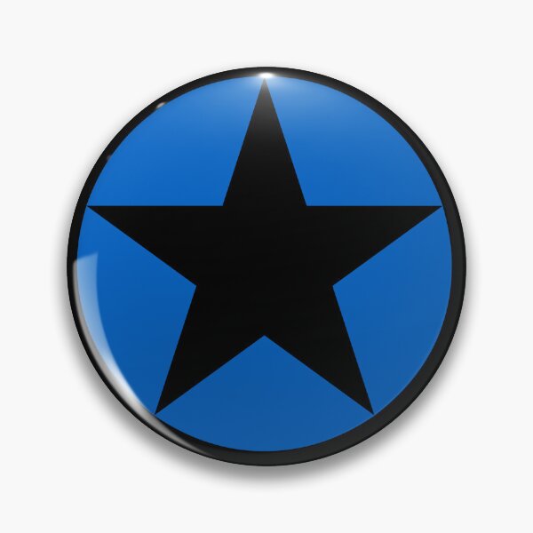 Item preview, Blue 5-point star, or pentagram designed and sold by effervescence.