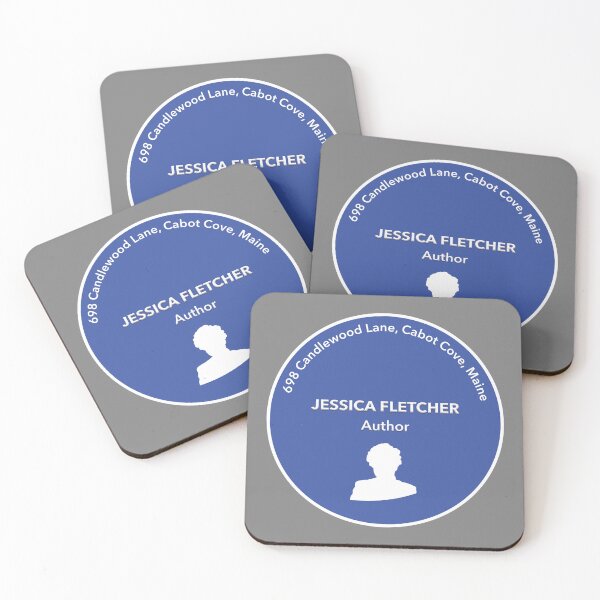Item preview, Jessica Fletcher Character Commemorative Plaque designed and sold by ThatsNovelGifts.