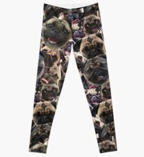 Pugs, not drugs Leggings