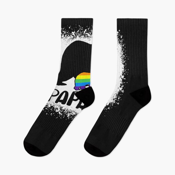 Item preview, Mens LGBT Papa Bear Proud Dad Rainbow LGBT Pride Father's Day designed and sold by Vignette2323.