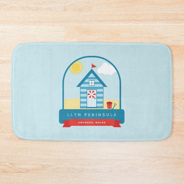 Item preview, Blue Llyn Peninsula Beach Hut designed and sold by StudioShine.