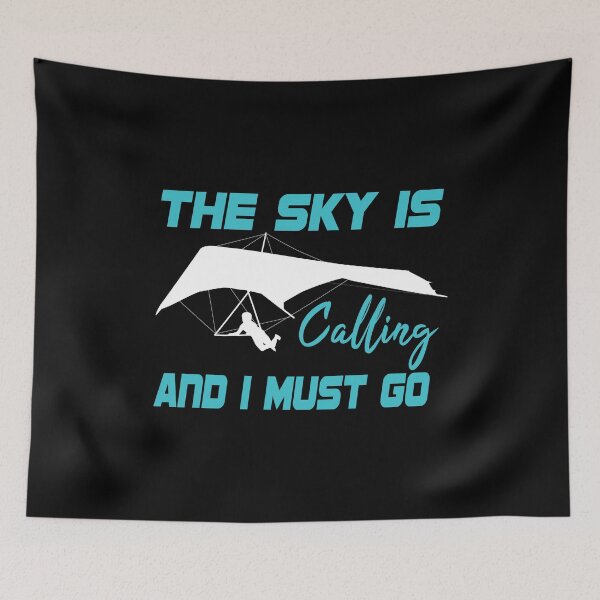 Item preview, The Sky Is Calling And I Must Go Hand Glider Pilot Gift designed and sold by Luna1Shop.