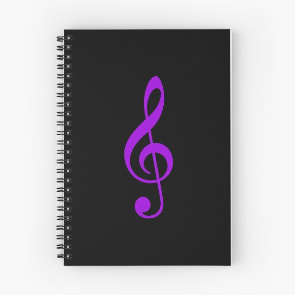 Item preview, Purple Treble Clef symbol designed and sold by effervescence.