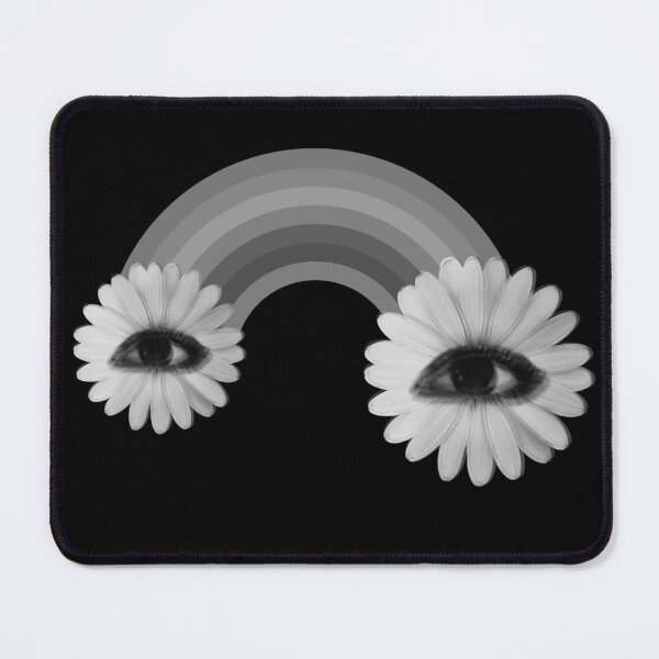 Item preview, Dreamcore Weirdcore Aesthetics Rainbow Flower Eyes designed and sold by ghost888.
