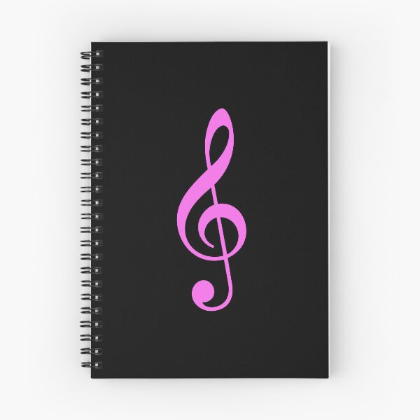 Item preview, Pink Treble Clef symbol designed and sold by effervescence.