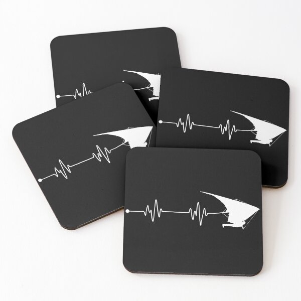Item preview, Hang Glider Lovers Heartbeat designed and sold by Luna1Shop.