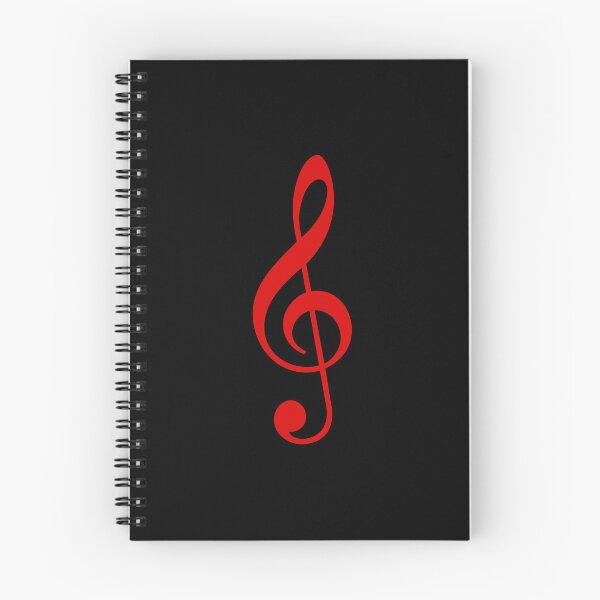 Item preview, Red Treble Clef symbol designed and sold by effervescence.
