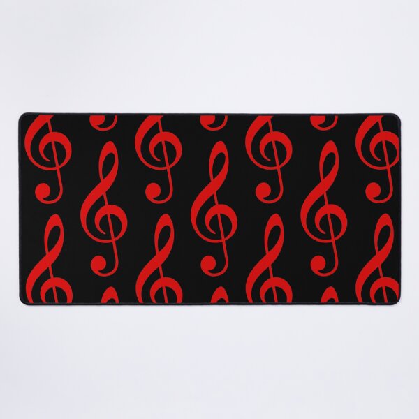 Item preview, Red Treble Clef symbol designed and sold by effervescence.