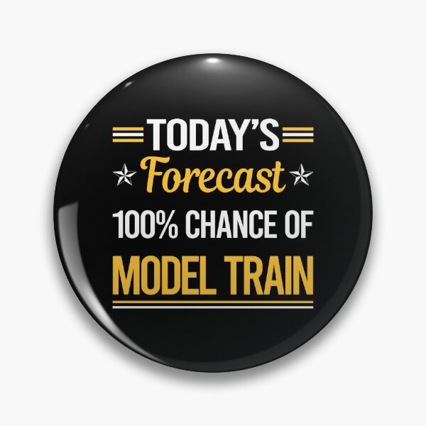 Item preview, Funny Today's Forecast Model Train Trains Railroad Railway designed and sold by TroyaBrewer.