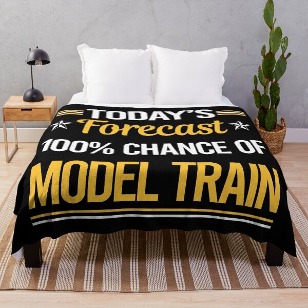 Item preview, Funny Today's Forecast Model Train Trains Railroad Railway designed and sold by TroyaBrewer.