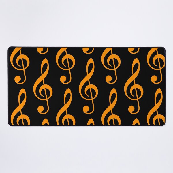 Item preview, Orange Treble Clef symbol designed and sold by effervescence.