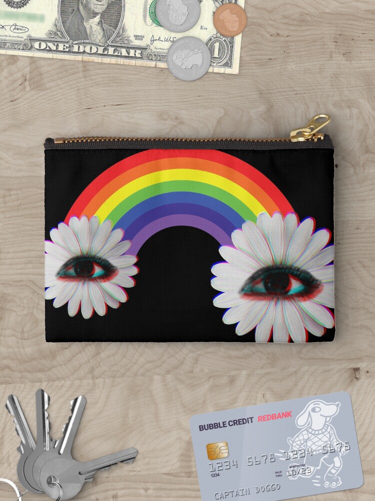 Dreamcore Weirdcore Aesthetics Rainbow Flower Eyes Art Print for Sale by  ghost888