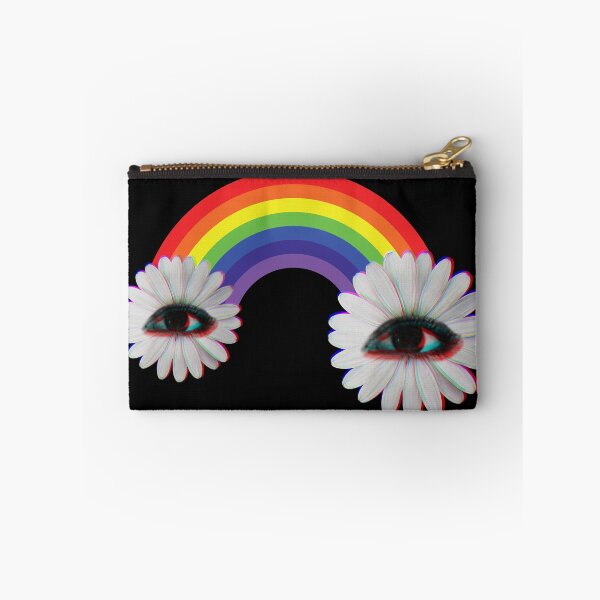 Item preview, Dreamcore Weirdcore Aesthetics Rainbow Flower Eyes designed and sold by ghost888.