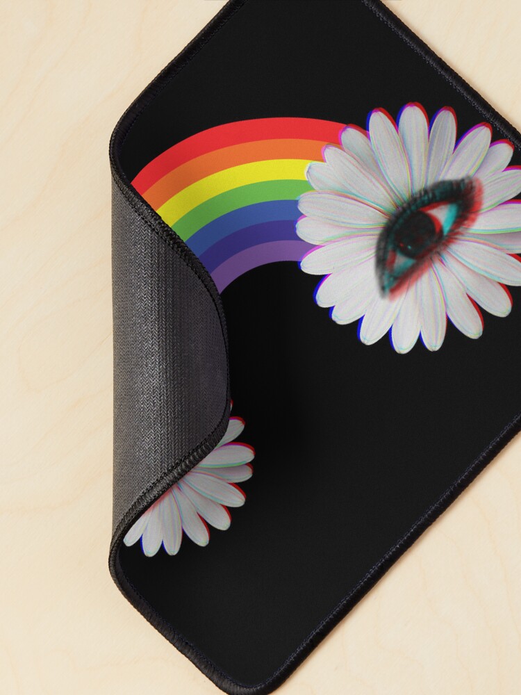 Dreamcore Weirdcore Aesthetics Rainbow Flower Eyes Laptop Skin for Sale by  ghost888