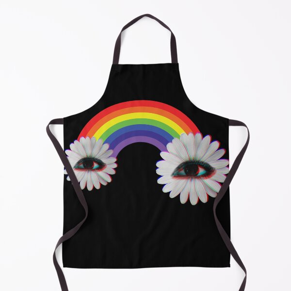 Item preview, Dreamcore Weirdcore Aesthetics Rainbow Flower Eyes designed and sold by ghost888.
