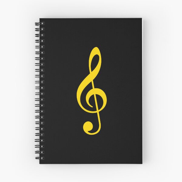 Item preview, Yellow Treble Clef symbol designed and sold by effervescence.