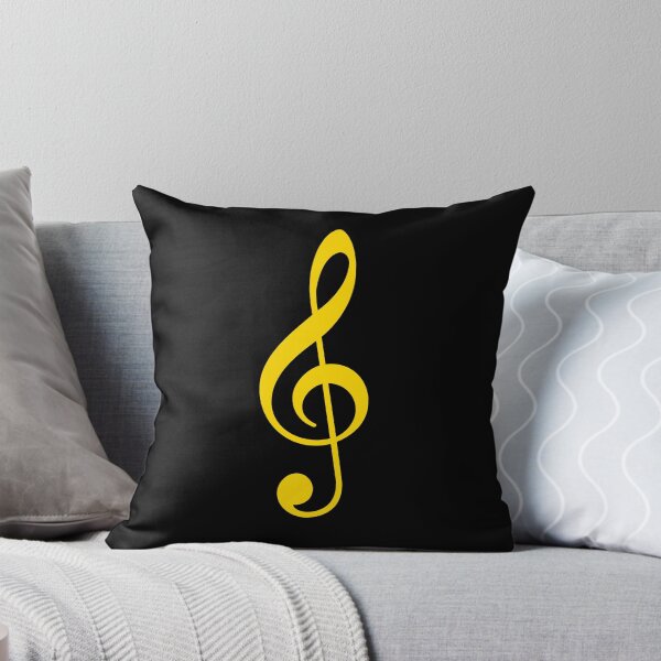 Item preview, Yellow Treble Clef symbol designed and sold by effervescence.