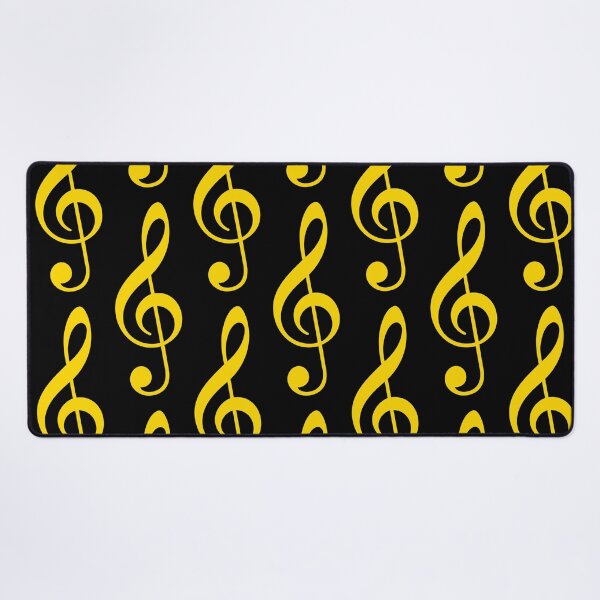 Item preview, Yellow Treble Clef symbol designed and sold by effervescence.