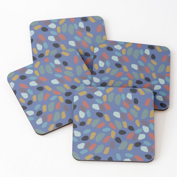 Item preview, Rainbow Marks - Indigo designed and sold by KBurnsArt.