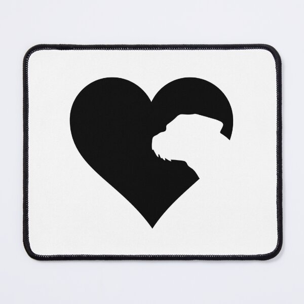 Item preview, The Heart of the Border Terrier Lover designed and sold by More Cute Dogs.