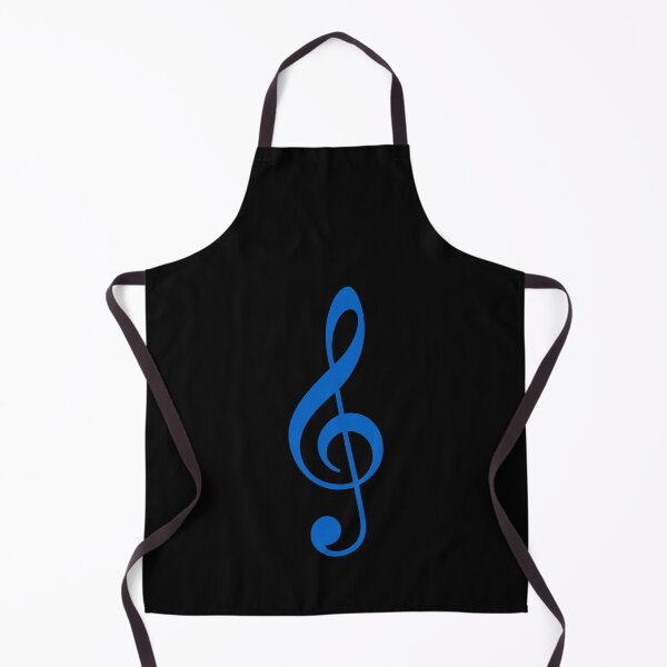 Item preview, Blue Treble Clef symbol designed and sold by effervescence.