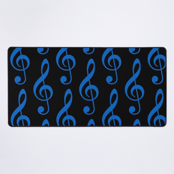 Item preview, Blue Treble Clef symbol designed and sold by effervescence.