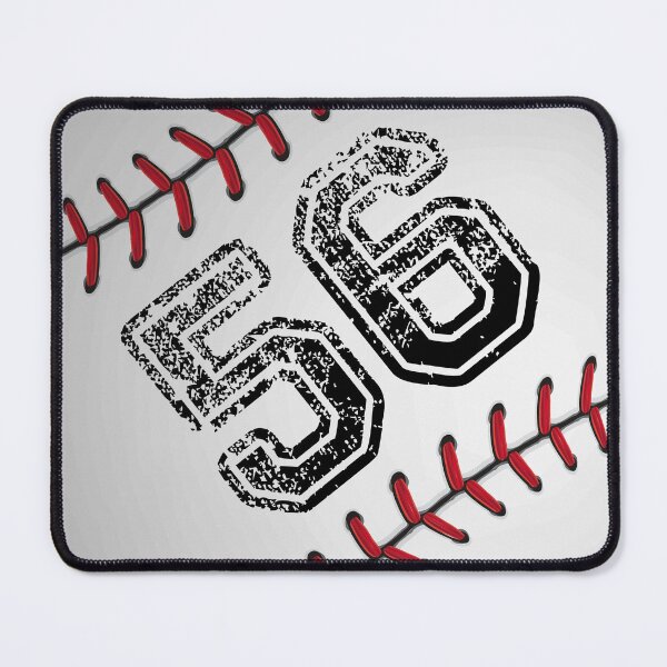 Item preview, Baseball ball number 56, fifty six designed and sold by TheCultStuff.