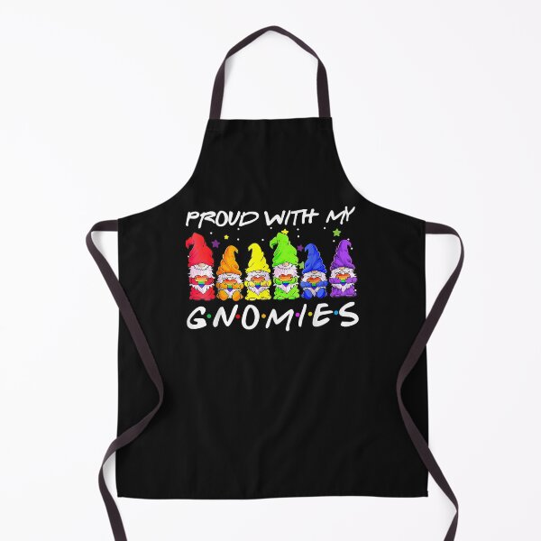Item preview, Proud with my Gnomies LGBT-Q Gnomes Gay Bi-sexual Pride Ally designed and sold by Vignette2323.