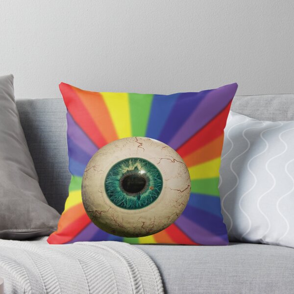 Item preview, Dreamcore Weirdcore Aesthetics Rainbow Eyeball designed and sold by ghost888.