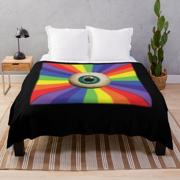 Item preview, Dreamcore Weirdcore Aesthetics Rainbow Eyeball designed and sold by ghost888.