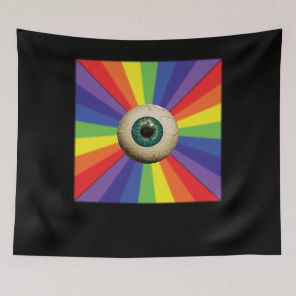 Item preview, Dreamcore Weirdcore Aesthetics Rainbow Eyeball designed and sold by ghost888.