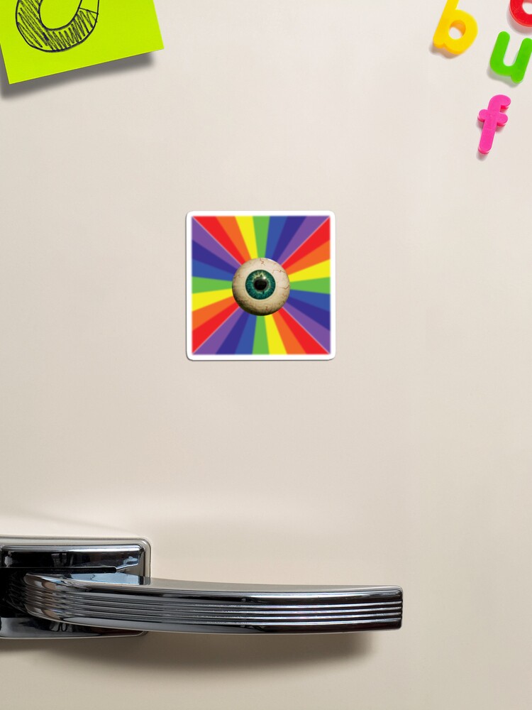 Weirdcore Eyeball Rainbow