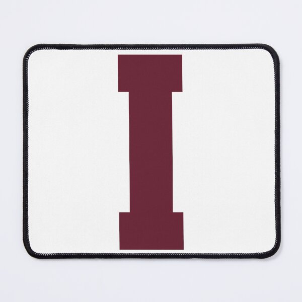 Item preview, Alphabet, Maroon I, Sports letter I designed and sold by TheCultStuff.
