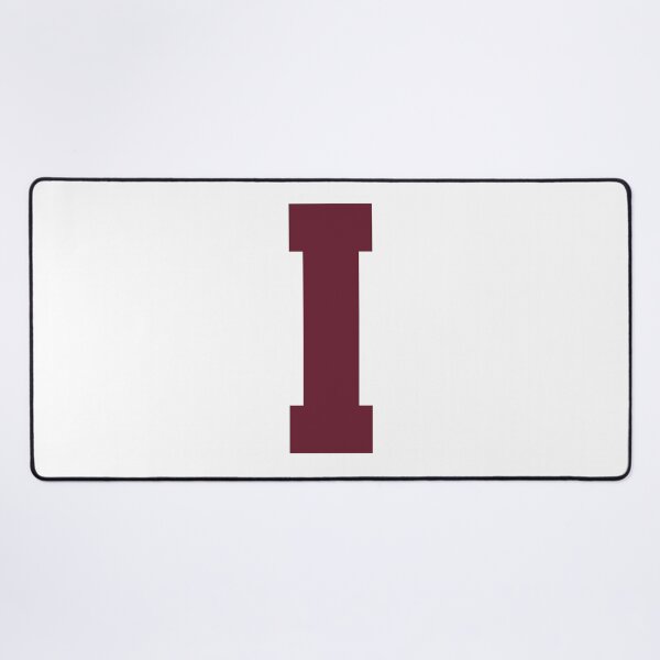 Item preview, Alphabet, Maroon I, Sports letter I designed and sold by TheCultStuff.